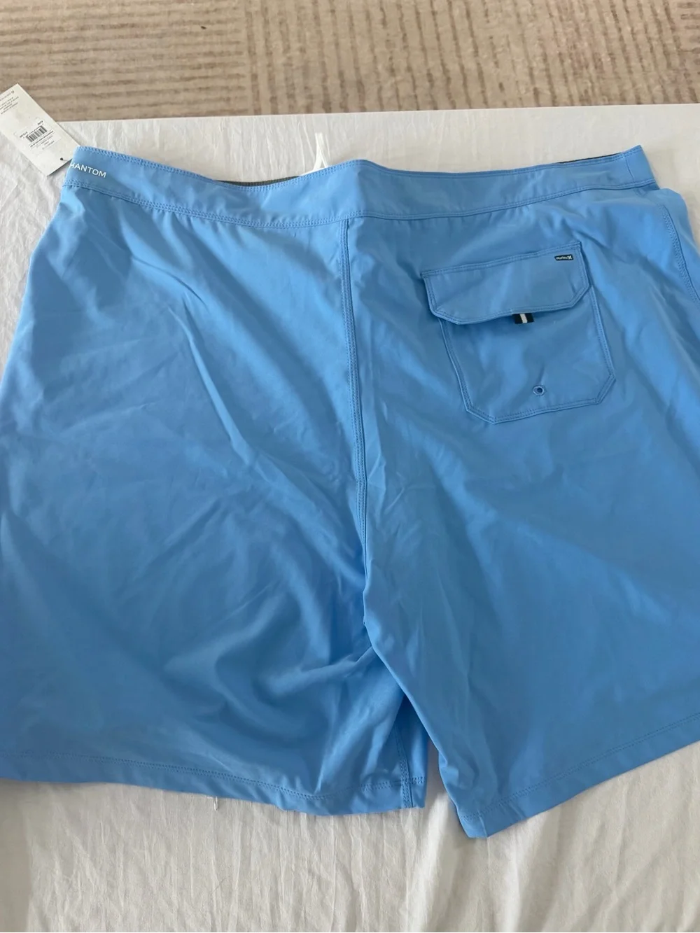 Men's Light Blue Swim Shorts - Hurley Phantom Brand New